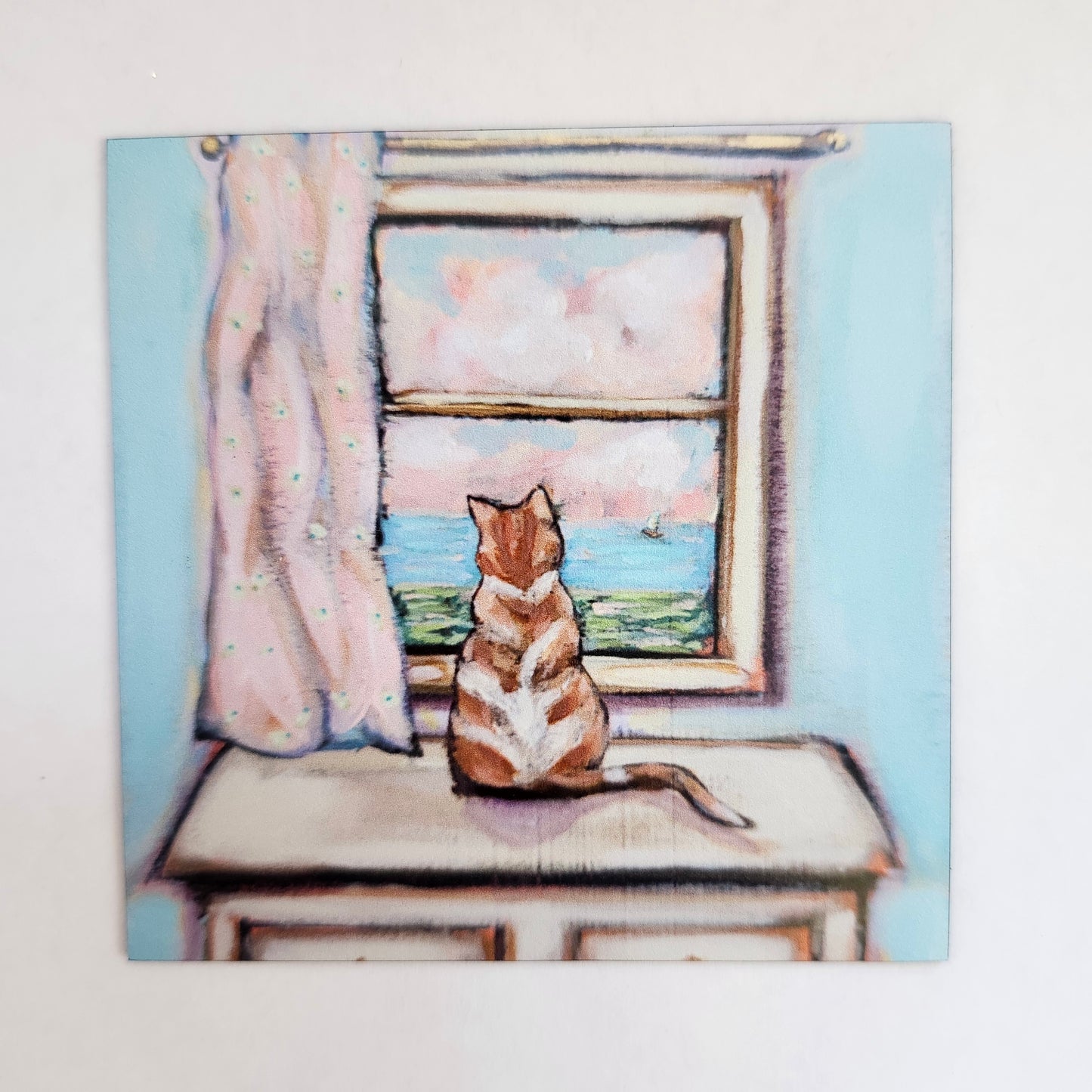 Magnet - Cat by the sea
