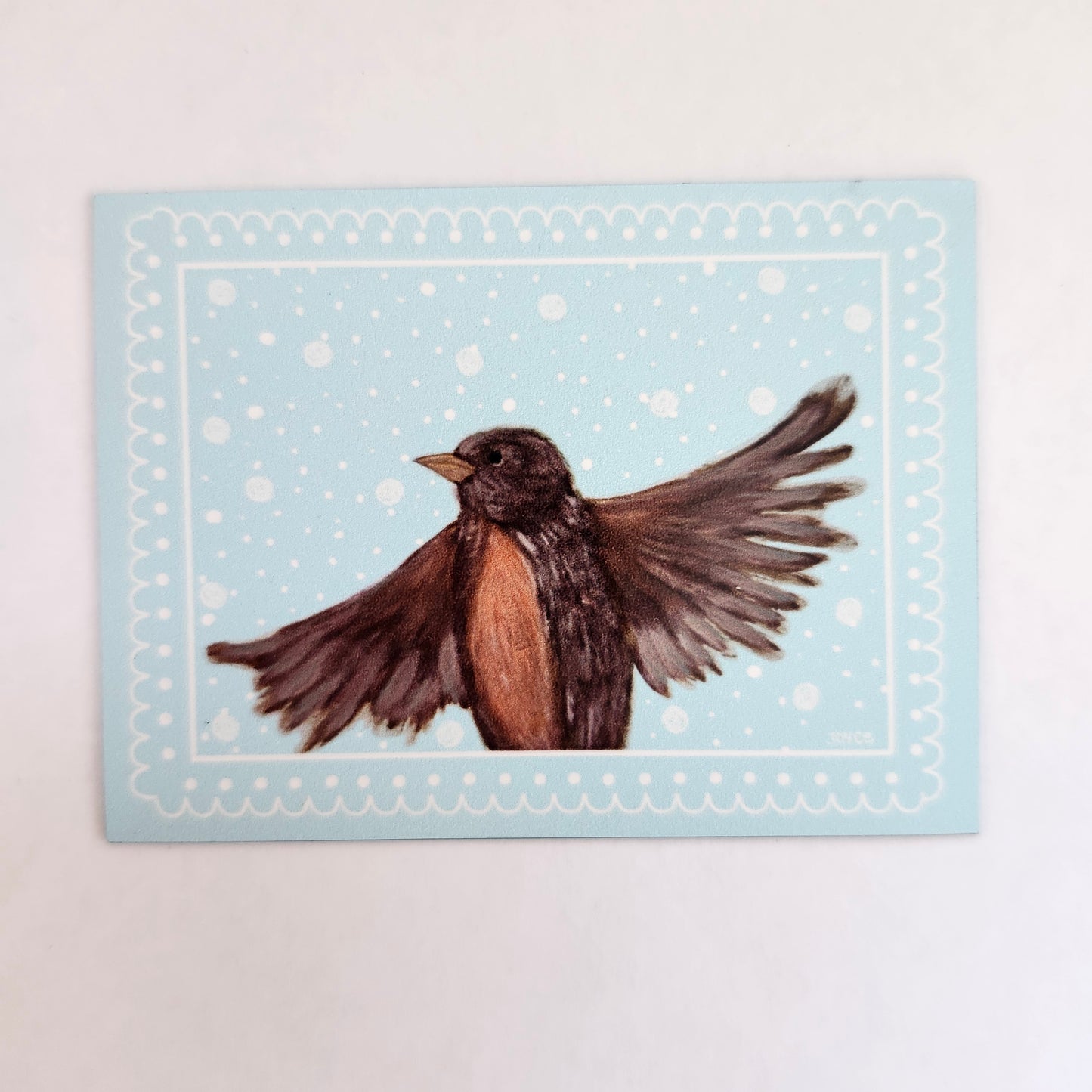 Magnet - Happy robin