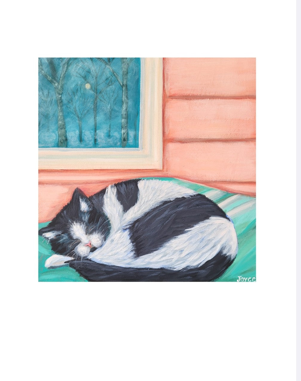 Art print - Moonlight sleep