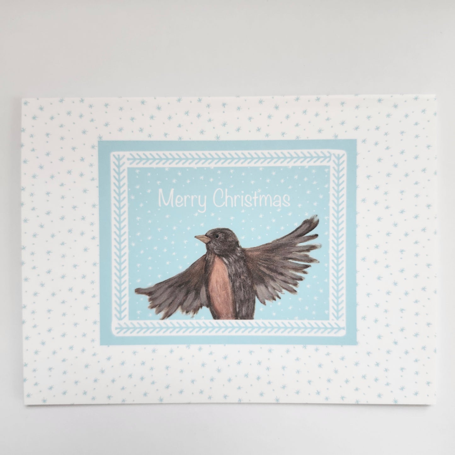 Handmade card - robin