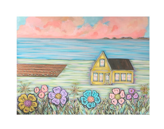 Art print - Summer by the sea