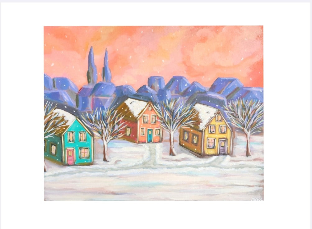 Art print - Winter in Charlottetown